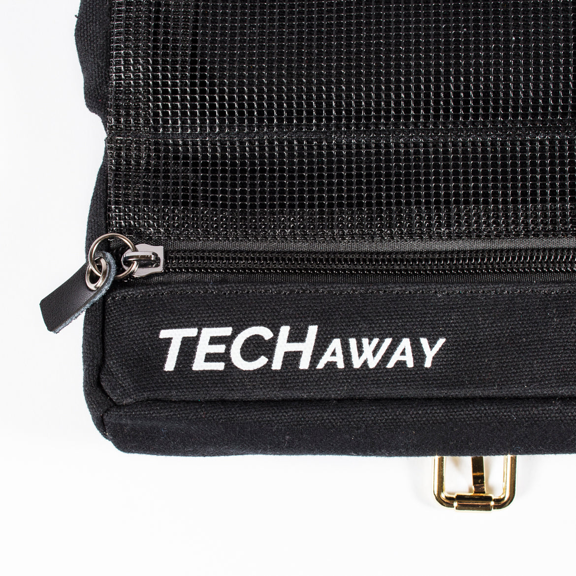 TechAway Travel Roll - Waxed Canvas - Great Useful Stuff - Midnight Black