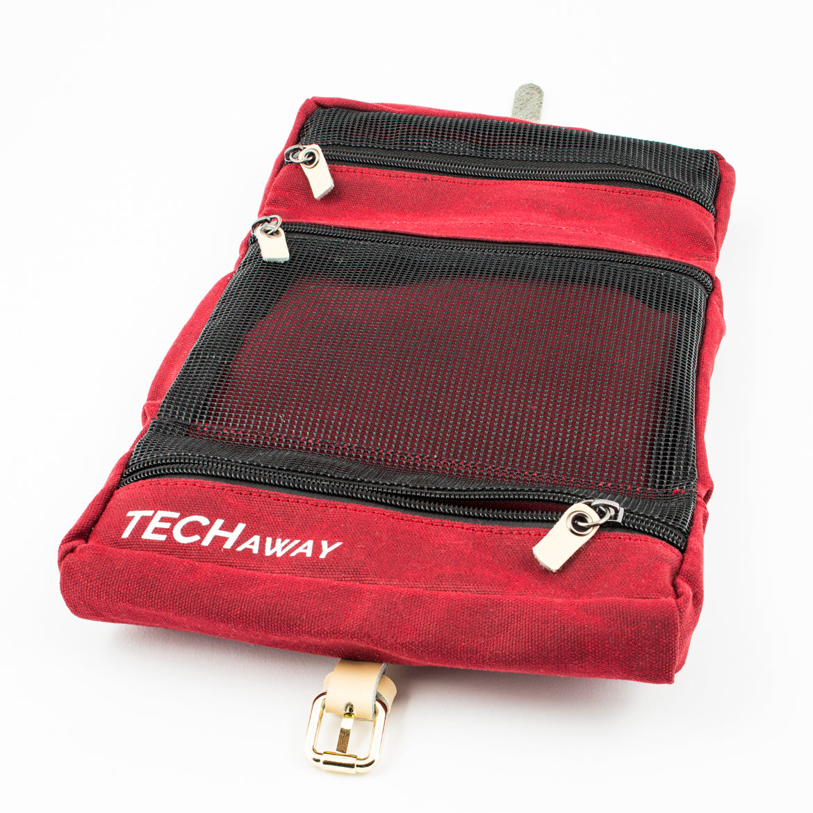 TechAway Travel Roll - Waxed Canvas - Great Useful Stuff