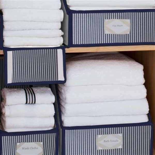 Brushed Cotton Linen Closet Storage Collection - Buy 2 and get the 3rd free - Great Useful Stuff