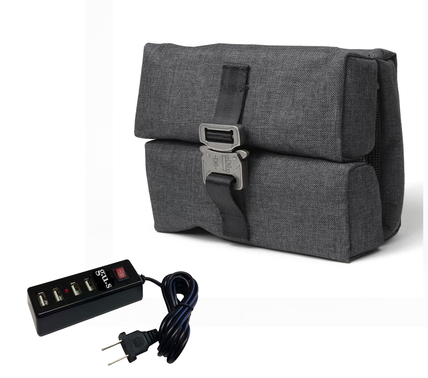 TechAway Travel Roll with 4-Port USB - Great Useful Stuff