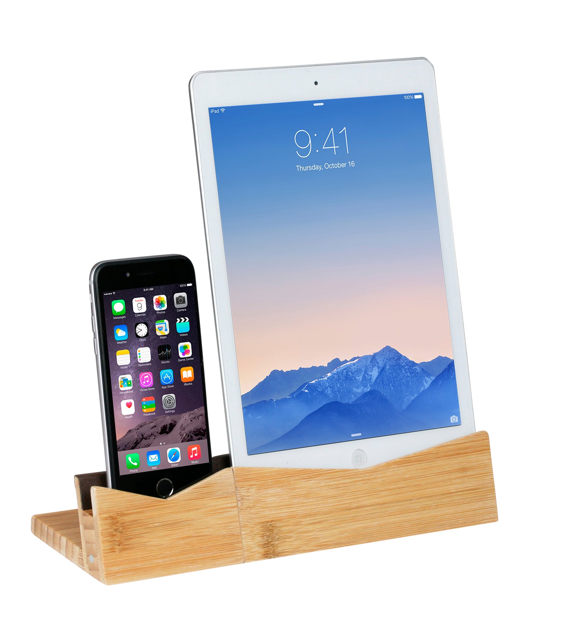 Bamboo Phone Dock and Stand - Great Useful Stuff