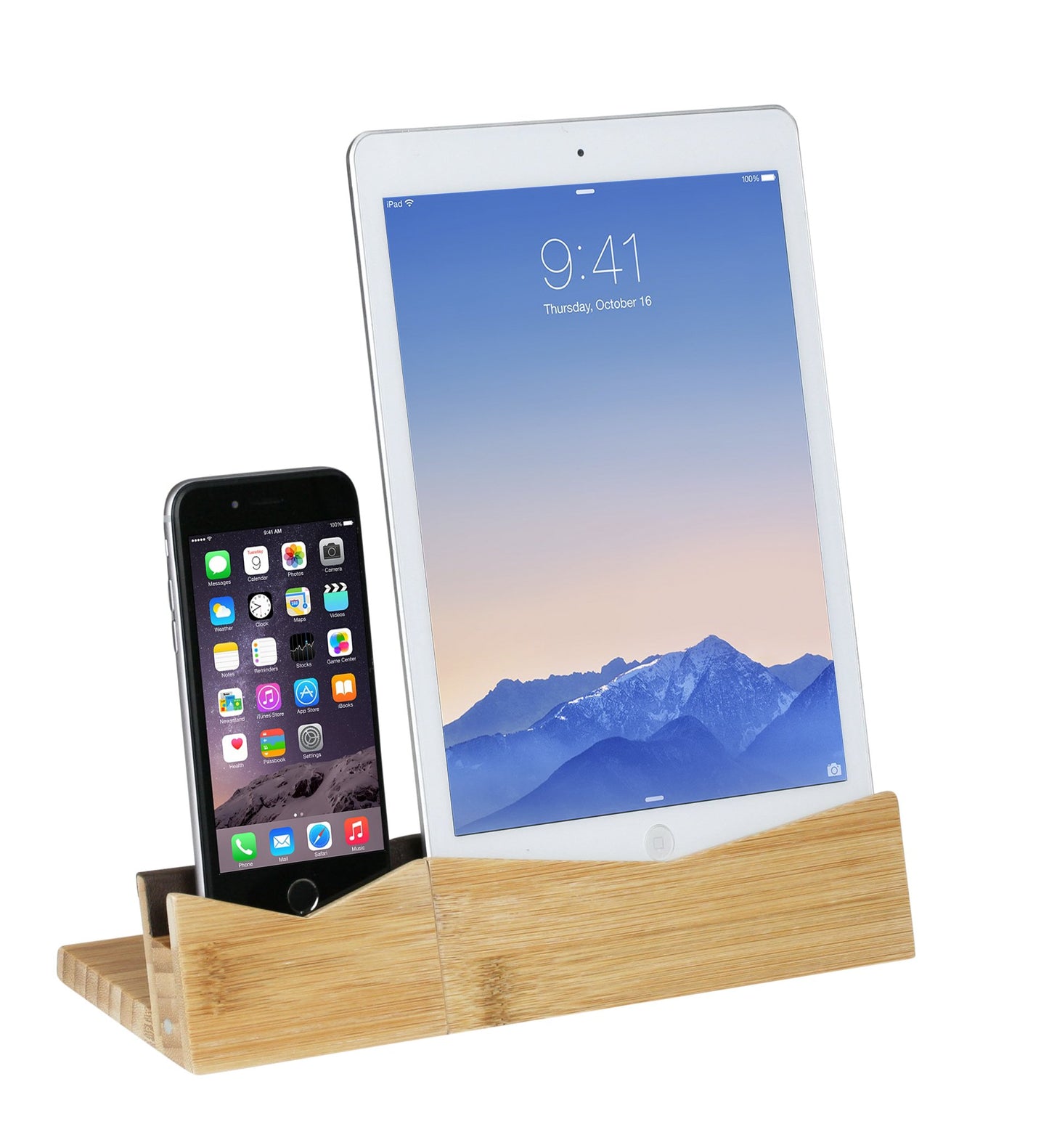 Bamboo Tablet Dock (iPad Stand & Holder) - Great Useful Stuff