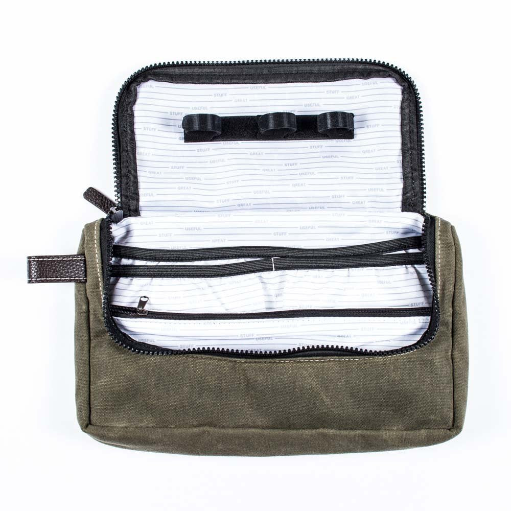 G.u.s Travel Media Pouch - Cord, Cable, and Cell Phone or Tablet Storage Pouch. Multiple Colors Available - Gray