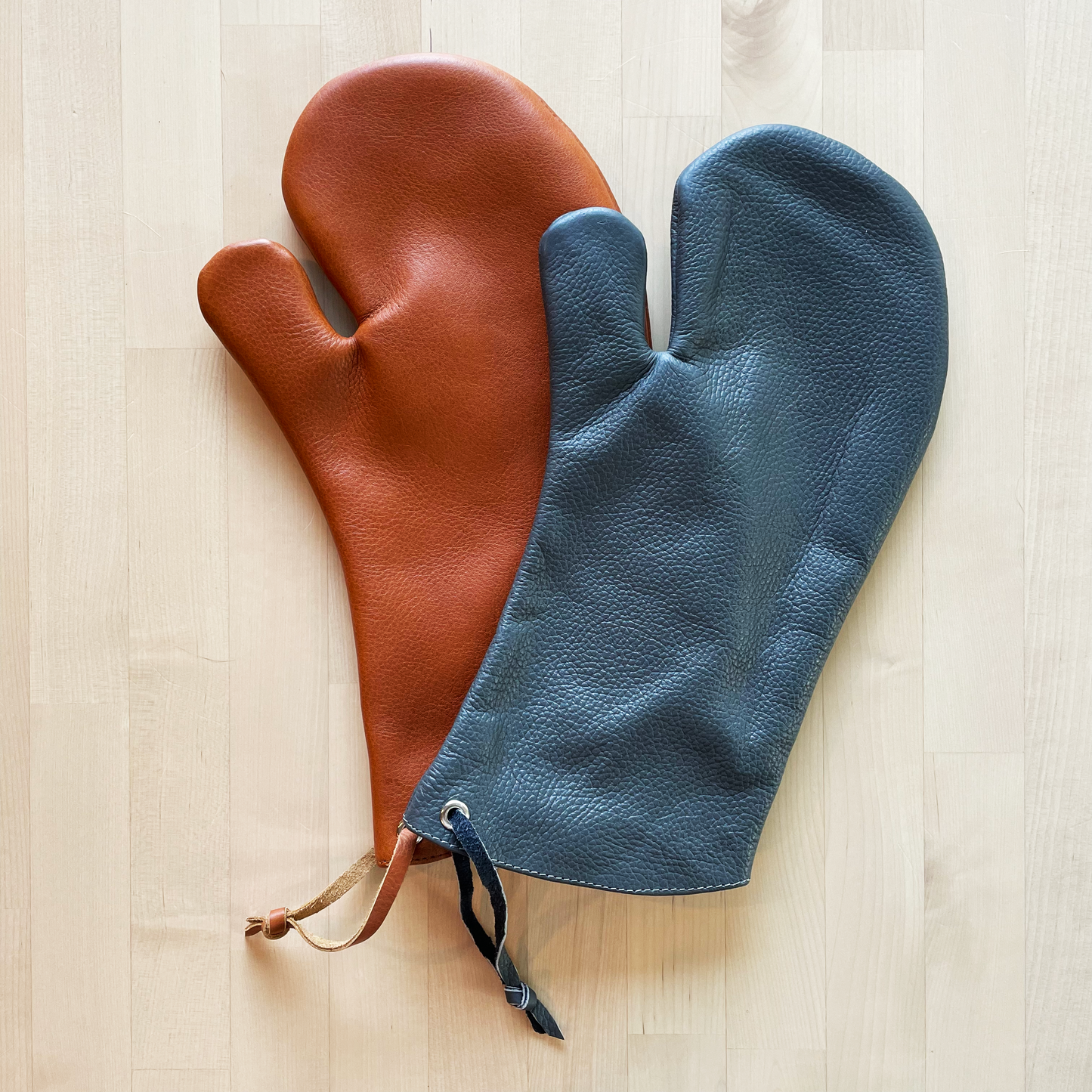 Leather Oven Mitts