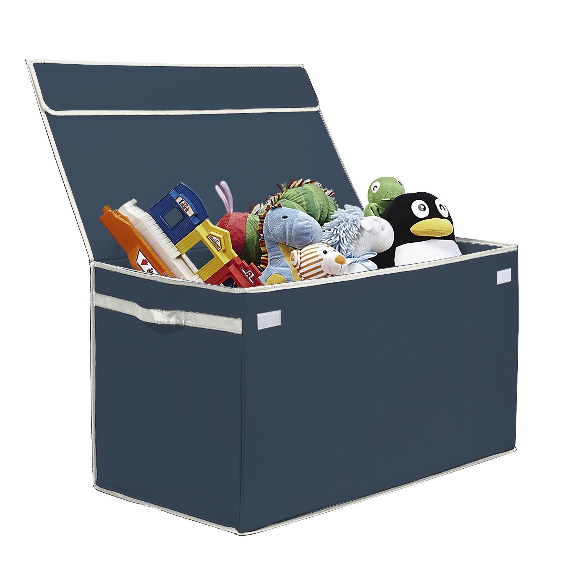 Large Collapsible Toy Box - Orion Blue - Great Useful Stuff