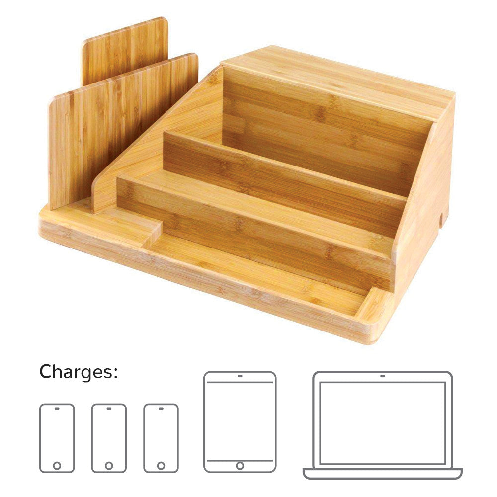 All-In-One Multi Charging Station and Organizer - Great Useful Stuff