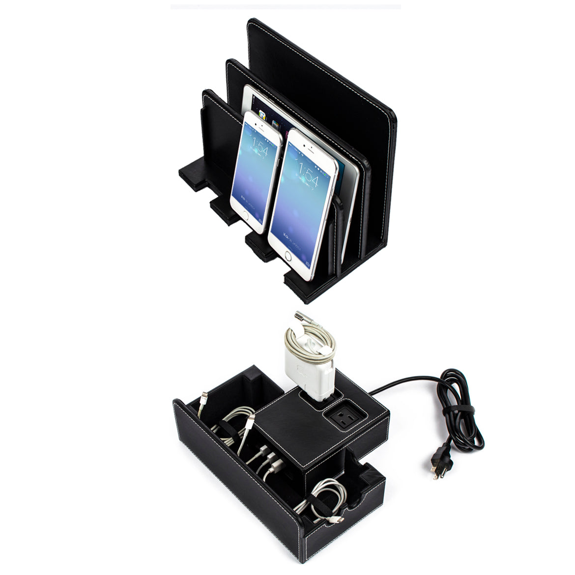 Organize-It-All Multi-Device Charging Station Review: Solid Management